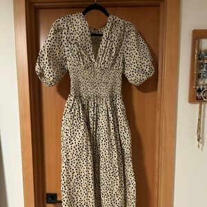 AYR maxi spotted dress